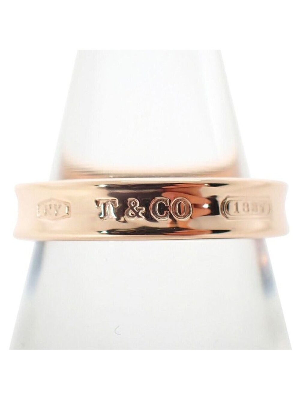 Tiffany & Co Gold Rubedo 1837 Ring